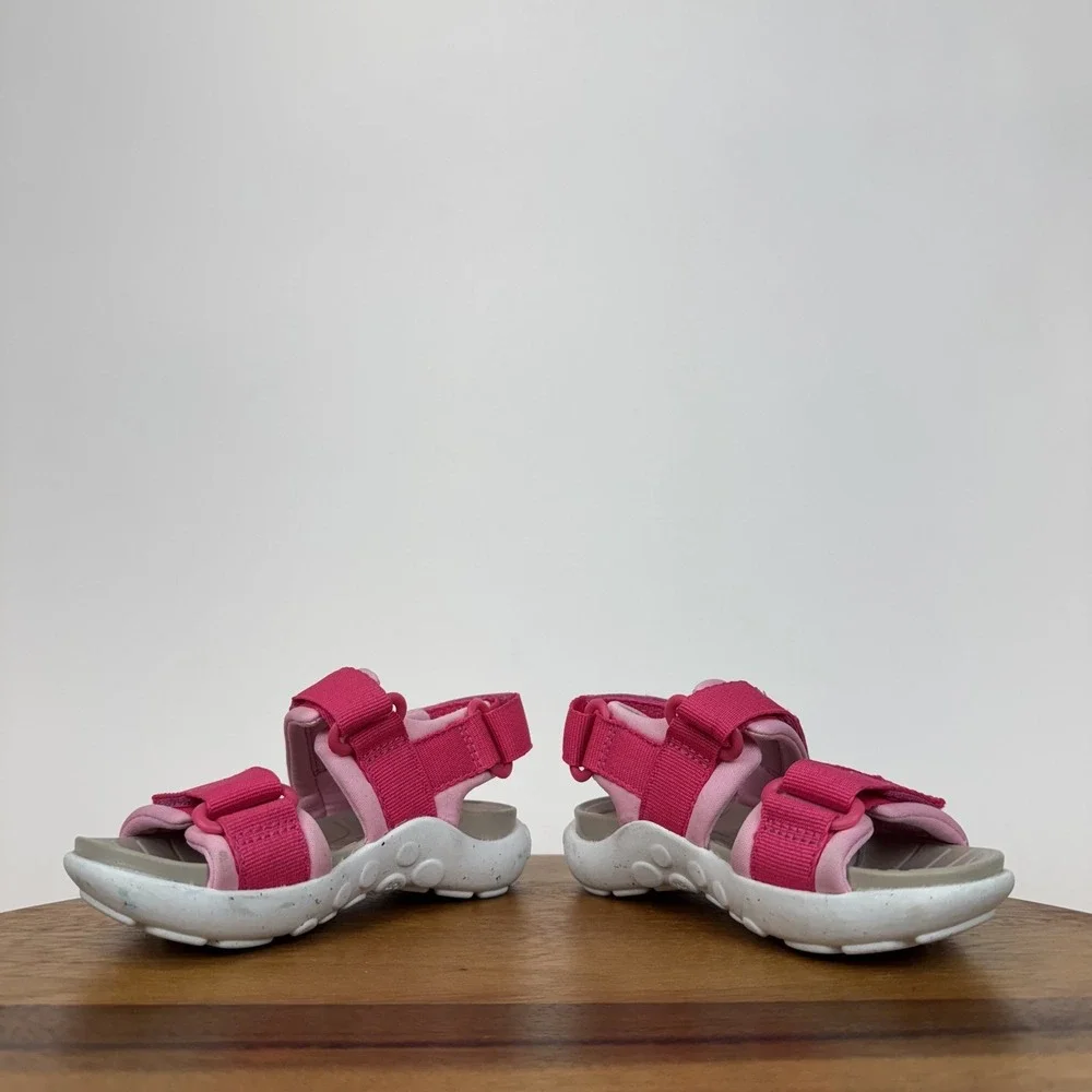 New NWOB Little Kids Camper Adjustable Slingback Comfort Sandals Pink Size‎ 9 C